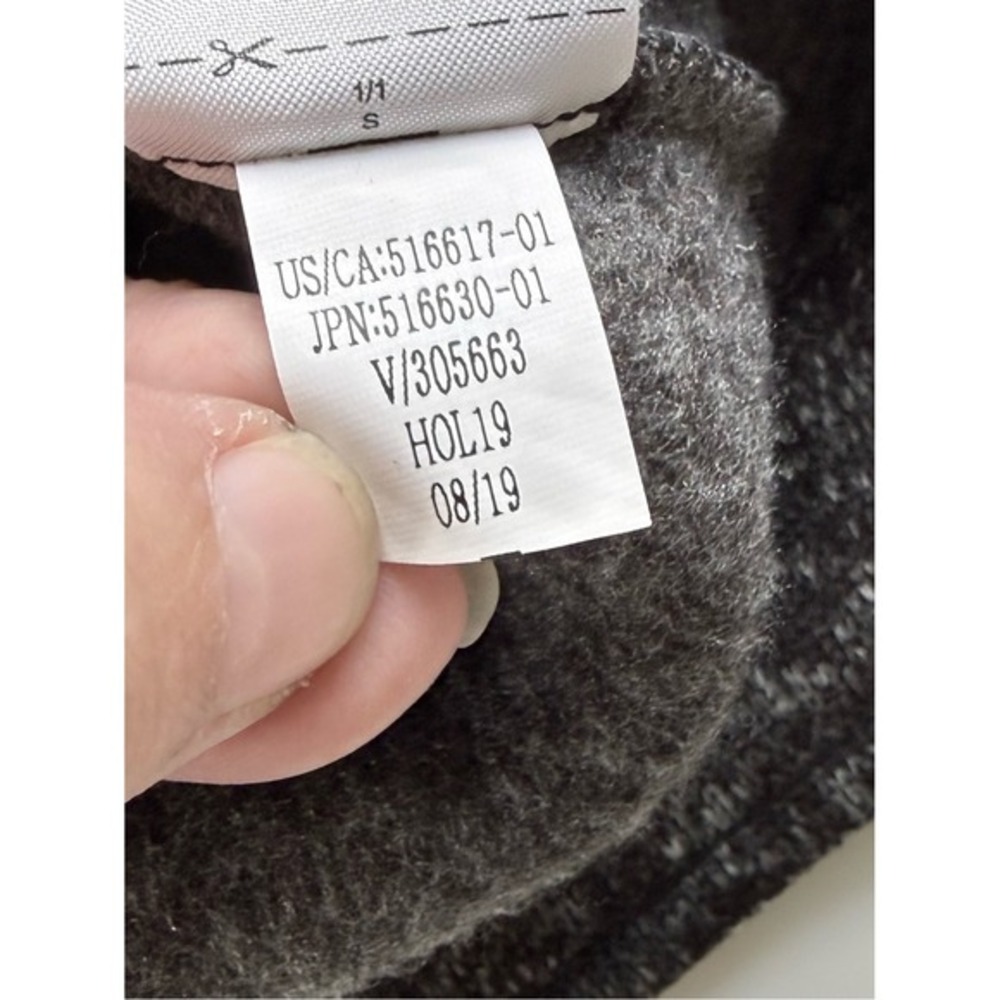 Banana Republic Charcoal Gray Zip Duster Jacket Cardigan Coat Womens Small - Picture 6 of 9